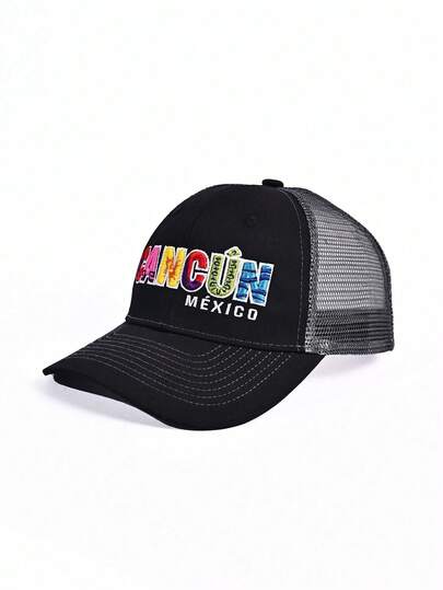 1 chiếc mũ lưỡi trai thời trang nam bằng da lộn phong cách hip hop, mũ bóng chày unisex có thể điều chỉnh, chống nắng, thích hợp cho các cặp đôi, du lịch mùa xuân và mùa thu, dự tiệc bãi biển, tiệc tùng, mũ lưỡi trai thêu họa tiết chữ gradient dễ thương, phù hợp cho mùa xuân, hè, thu và đông.
