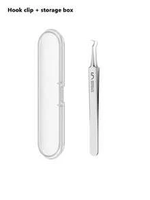 8pcs #5 Ultra-Fine Blackhead Removal Needles, Suitable For Normal Skin, Acne Removal Tools, Elegant Design Durable, Beauty Salon Facial Care Tools, Comes With Storage Bag - Multicolor - View 14