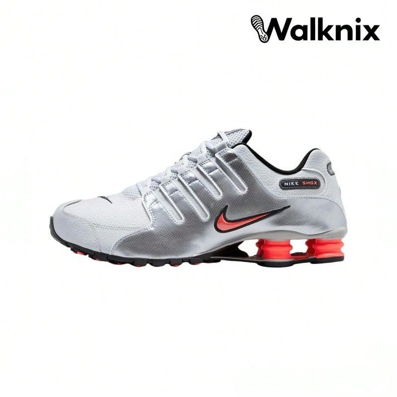 Nike Shox Nz Series Comfortable Fitting Running Shoes Silver Sneaker Men IR0610-025 - Nhiều màu - Xem 1
