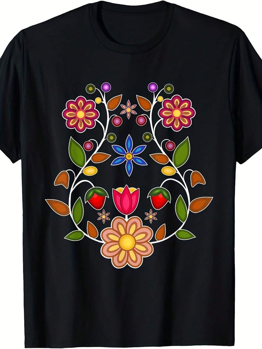 T-shirts pour hommes - Noir - Voir 1