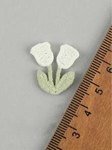 20pcs Lucky Flower Embroidery Patchwork Set - Multi-Functional Decorative Patches For Bag Embellishment And DIY Bag Accessories. Accessories - Multicolor - View 5