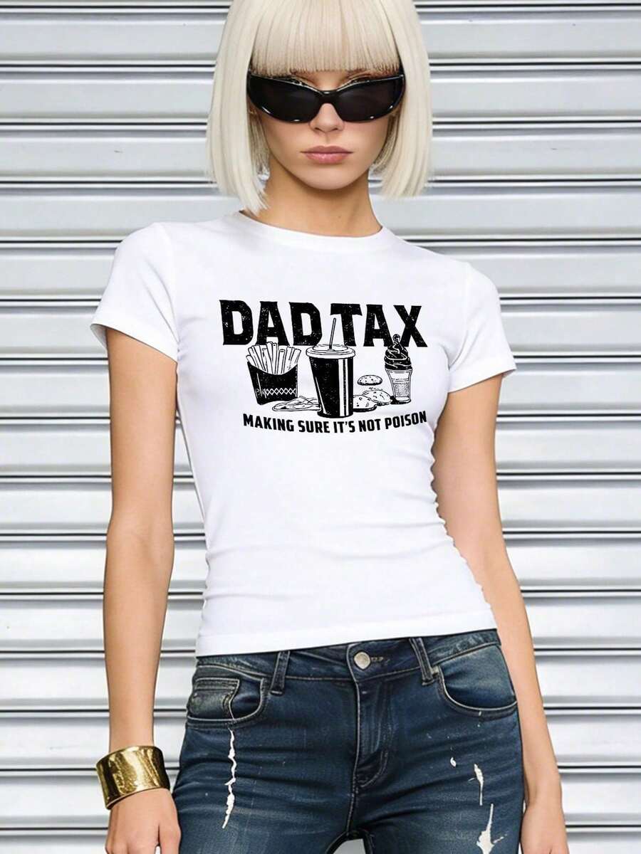 Camiseta de algodón de manga corta con cuello redondo, ajustada y suave, para mujer, tops para salir, vintage, generación Z, tops, curvas, ropa Y2K, algodón, Italia, Grecia, tops para damas, tops bonitos, camisetas gráficas, conjuntos de primavera, estilo callejero americano, casual deportivo, estilo unisex, estilo casual urbano, casual, jersey, camisetas holgadas, ropa urbana retro, estilo de los 90, estilo de los 2000, subcultura, estilo europeo, tops negros, tops blancos, conjuntos de fiesta de los 90. Blanco - Blanco - Ver 1