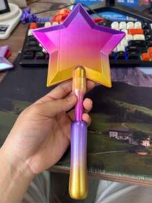 1pc Touch Payment Star-Shaped 3D Printed Magic Wand, Suitable For Contactless Credit/Debit Cards Storage, Convenient Digital Payment Star Wand, A Fun Gift For Magic Enthusiasts, Compatible With Contactless Payment Card Holder, Applicable To Various Card Payment Scenarios - Starlight Magic Wand - View 3