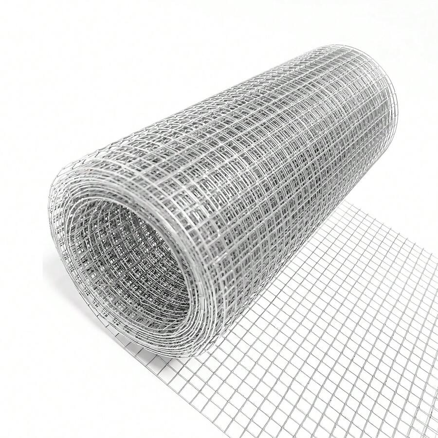 Hardware Cloth 1_4 Inch 4inx10ft Galvanized After Welding 23 Gauge,Wire Cloth Wire Mesh Roll Chicken Wire Fence Mesh Roll For Chicken Pen_Coop Fences, Garden Fences,Screen Mesh,Poultry Netting Cage - ColorB - View 1