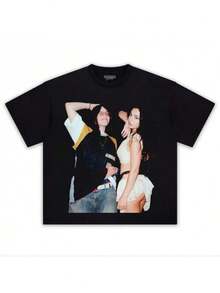 Y CHARLI X C X TEE - Negro - Ver 8