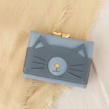 Fashionable And Simple 70% Off Women's Short Wallet, Student Purse, Multifunctional Coin And Card Holder - Green - View 4