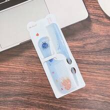 Cartoon Mini Hair Comb, Fruit Pattern, Women's Straight Hair Brush, Small Flat Comb, Pointed Tail Comb, Braiding Comb, Suitable For Travel And Outdoor Carry, All Seasons - Multicolor - View 13