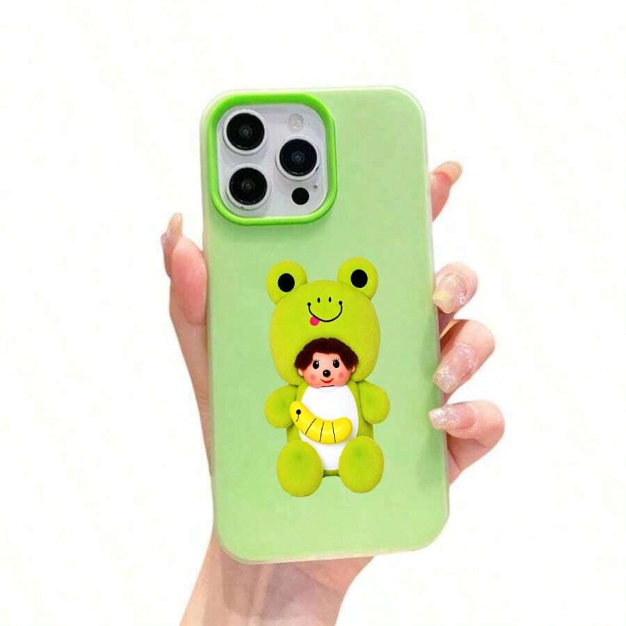 スマホケース 2in1 可愛いデザイン ケース TPU+PP二層構造 全面保護 耐衝撃 傷防止 カメラレンズ保護 17pro Max/17pro/17/11/12/13/14/15/15Pro/15PluS/15Pro Max/16/16Pro/16PluS/16Pro Max/MIN/X/XR 対応 シンプルおしゃれ インスタ映え 大人上品 プレゼント - 绿色 - チェックする 1