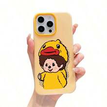 スマホケース 2in1ケース ジェル風可愛いデザイン キャラクターイラスト 大人可愛い 女子向け TPU+PP二層構造 柔らかTPU 耐衝撃 カメラレンズ保護 17/16/15/14/13/12/11/5/7/8 Plus Pro Max 対応 インスタ映え プレゼント - 粉色 - チェックする 5