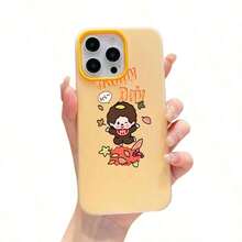 スマホケース 2in1 可愛いデザインシンプルデザイン ミニマル 大人上品 TPU+PP二層構造 液状感シリコン 全面保護 耐衝撃 傷防止 カメラレンズ保護 17pro Max/17pro/17/11/12/13/14/15/15Pro/15PluS/15Pro Max/16/16Pro/16PluS/16Pro Max/MIN/X/XR 対応 インスタ映え 贈り物に最適 - 米白 - チェックする 5
