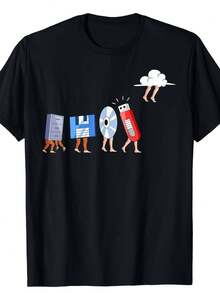 Men T-Shirts - Black - View 12