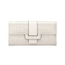 Cardholder Integrated Large-Capacity Wallet, Multifunctional, Niche Style Women's Wallet, Genuine Leather - Black - View 3