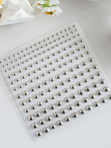 180 piezas Conjunto de Piercing Falso Impermeable - Anillos Autoadhesivos para Labios, Cejas, Nariz y Ombligo, Multiusos Unisex - 180 piezas (1 pegatina) - Ver 5