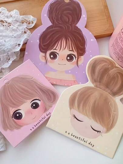 20pcs Hair Accessory Paper Cards, Hair Clip Paper Cards, Hair Accessory Packaging Paper Cards