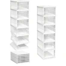 Estantes plegables para zapatos - transparente - Ver 1