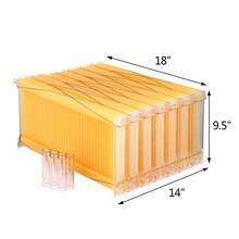 7 X Auto Flowing Beehive Frames Beehive Honey Comb Beekeeping Frames - 預設 - 查看 4