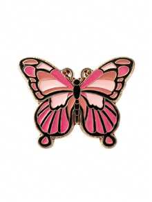 1/6 pièces Broche de niche délicate de dessin animé, décoration polyvalente pour manteau, costume, pull, excellent cadeau pour amies, accessoires élégants - Multicolore - Voir 10