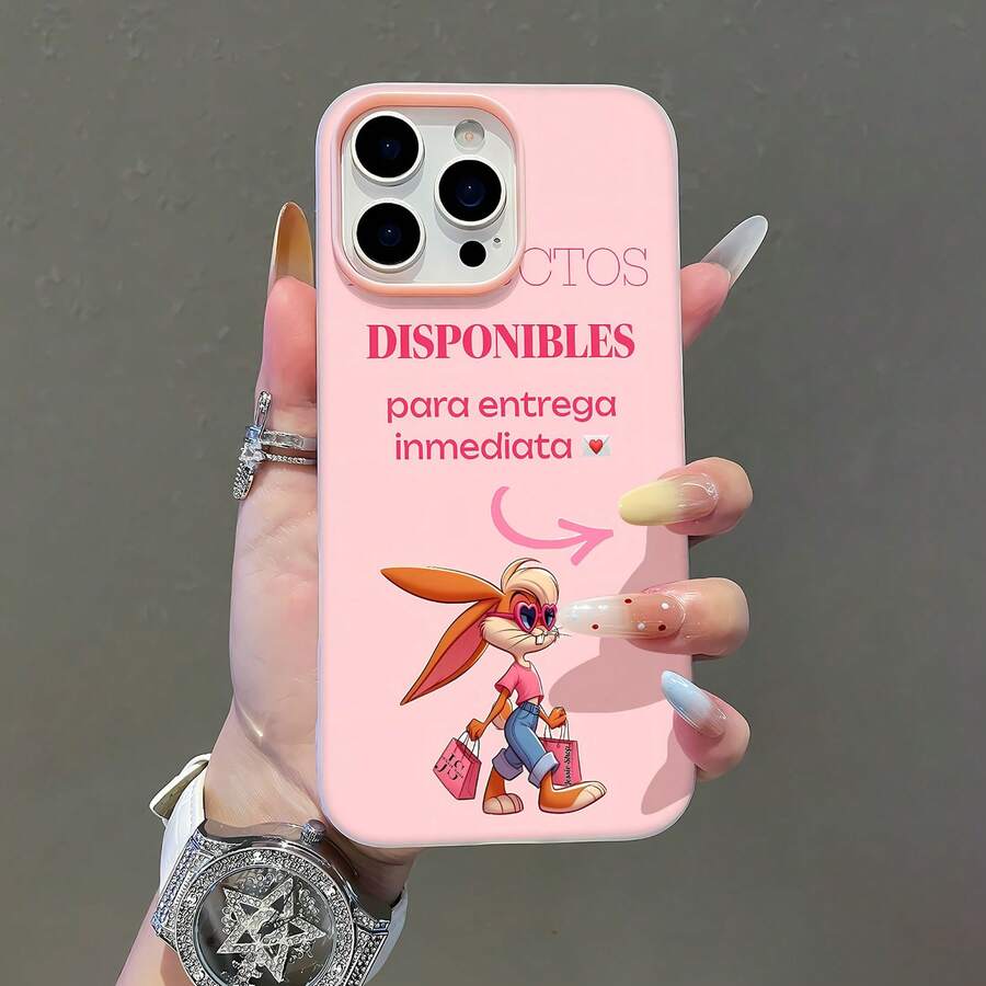 Ilustración de Lola Bunny rosa disponible. Esta elegante funda para teléfono es compatible con Samsung, Apple, VIVO, OPPO, , Transsion, , y Honor. Hecha de silicona TPU, ofrece protección contra golpes y caídas y una sensación superior. Es un regalo ideal para familiares, amigos y seres queridos, y una opción perfecta para el día de San Valentín y el regalo de Año Nuevo. Funda para teléfono Maestra, funda para iPhone, funda para iPhone 17 Pro, funda para iPad, fundas para teléfono, funda para iPhone 16, funda para iPhone 17, funda para iPhone 15, funda para iPhone 17 Pro Max, funda para iPhone 15, funda para iPhone 16 Plus, funda para iPhone 14, funda - Rosa - Ver 1