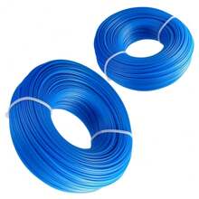Dây cắt cỏ dài 50m, phụ kiện máy cắt cỏ có răng cưa, dụng cụ làm vườn, đường kính tròn 1.6mm, dây nylon bền chắc đa năng, dụng cụ làm cỏ vườn. - 1,6mm*50m - Xem 3