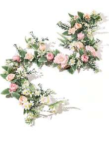 1pc Classic Alice In Wonderland Vine Silk Decor, Suitable For Wedding Decoration, Outdoor, Party, Tabletop Centerpiece, Spring/Summer - Multicolor - View 8