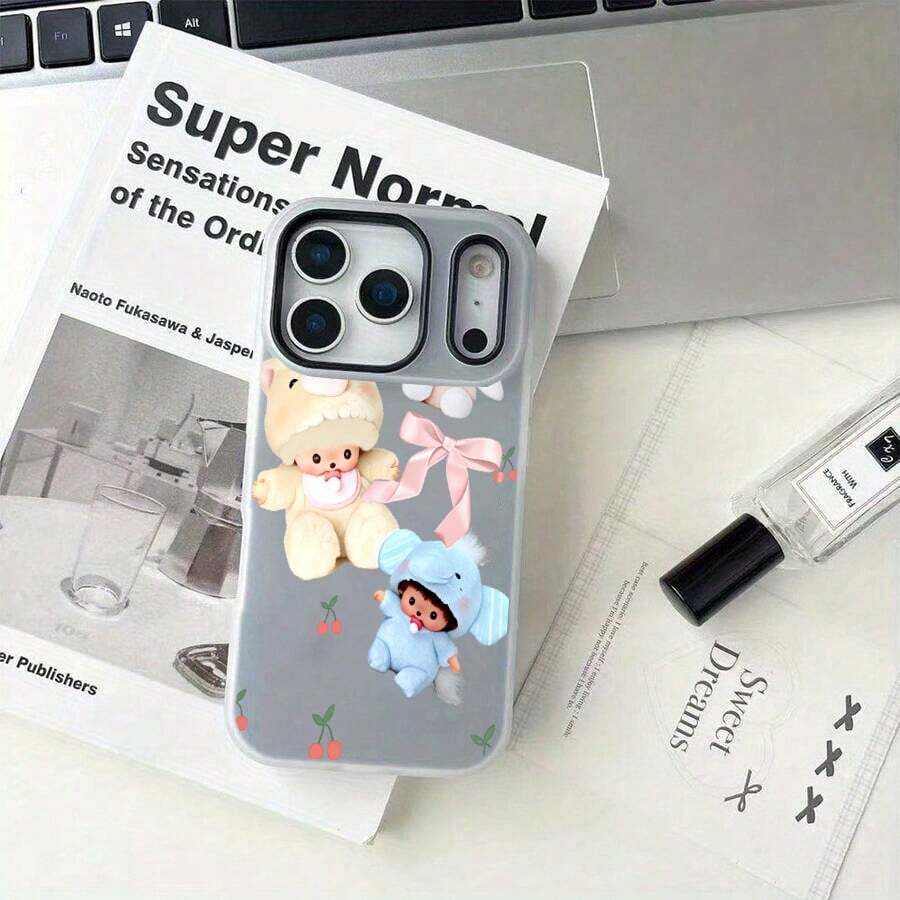 スマホケース 2in1 可愛いデザインシンプルデザイン ミニマル 大人上品 TPU+PP二層構造 液状感シリコン 全面保護 耐衝撃 傷防止 カメラレンズ保護 17pro Max/17pro/17/11/12/13/14/15/15Pro/15PluS/15Pro Max/16/16Pro/16PluS/16Pro Max/MIN/X/XR 対応 インスタ映え 贈り物に最適 - 黑色 - チェックする 1