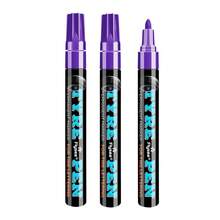 1pc Tire Pen, Tire Letter Shaped Pen, Waterproof, Fade-Resistant Graffiti Pen For Tire Decoration, Auto Paint Touch Up, Engine Screw Marking School Supplies, Back To School - Tire Paint Pen - View 43