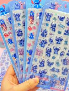 Disney 缝线泡泡贴纸 - 笔记本/礼品套装 - 多种贴纸类型 - 贴纸书 - 挤压式 - 小猫印章 - 糖果滴贴纸 - 贴纸书 - 猫咪 - 挤压式 - 彩色 - 查看 8