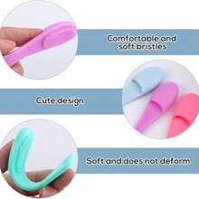 4pcs SSilicone Nose Pore Cleansing Brush, Portable Blackhead Removal Massager, Beauty Cleansing Tool, Facial Pore Cleanser, Facial Cleansing Brush, Home And Living/Household Cleaning And Personal Care/Personal Care And Cleaning Tools - Multicolor - View 11
