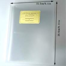 1 Album đựng sticker móng tay hai mặt dung tích lớn, giải quyết các vấn đề như sticker móng tay lộn xộn, khó tìm mẫu, dễ bị gấp và phai màu, lưu trữ thẻ màu bất tiện và thiếu không gian lưu trữ. Các trang bên trong hiển thị rõ ràng các kiểu dáng, và thiết kế chống thấm nước và chống bụi giúp bảo vệ sticker. Thích hợp cho việc sắp xếp salon nail, sưu tập kiểu móng, lưu trữ dụng cụ làm móng, quản lý kiểu móng và lưu trữ thẻ màu nghệ thuật làm móng. - Nhiều màu - Xem 2