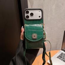 1件装女士/女孩黑色鳄鱼纹可折叠光滑防震手机壳/保护套,适用于三星Galaxy Z Fold 7/6/5/4、Galaxy S26/S26+/S26 Ultra、Galaxy S25/S25+/S25 Ultra、Galaxy S24/S24+/S24 Ultra,兼容苹果17/17 Pro/17 Pro Max,有黑色、红色、绿色可选。 - 彩色 - 查看 72