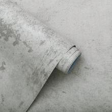 1卷加厚浅灰色水泥自粘墙纸，可移除PVC墙纸，防水防潮，易于粘贴，适用于客厅、厨房、卧室和家具装饰，墙贴、墙纸装饰贴纸，春季装饰，焕新家居，Rama装饰贴纸生日、毕业礼物 - 淺灰色 - 查看 9