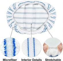Mop Heads Replacements For Ocedar Hardwood Floor 'N More Microfiber Mop, 3 Pack Mop Refills For O-Cedar Hardwood Floor 'N More Microfiber Mop, 15 X 8 Flat Dust Mop Heads Pads For O Cedar Mop - 顏色A - 查看 4