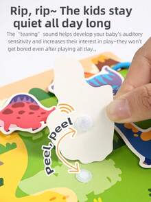 Early Childhood Education Cognitive Learning Busy Book, No Cutting Or Tearing Required, STEM Educational Toy - BQ Quiet Book - View 11