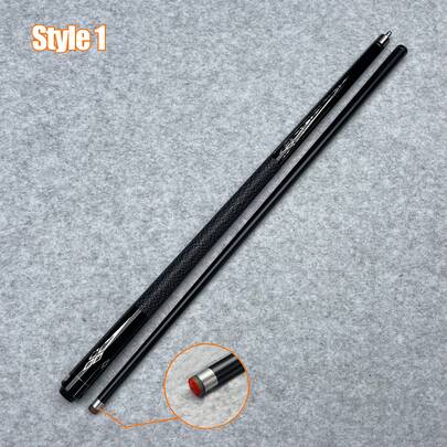 57.48 Inch Black Dotted Fiberglass Pool Cue, Dual Tip Size Options: 10mm/13mm, Suitable For Different Playing Habits, Made Of Durable Fiberglass Material, Non-Slip Dotted Handle For Stable Grip, Portable And Easy To Store, Stylish Appearance With Practical Performance. An Ideal Gift For Pool Enthusiasts During Thanksgiving And Christmas, Suitable For Beginners, Casual Entertainment Or Advanced Practice.