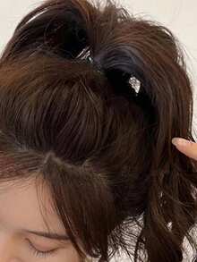 1000 chiếc/gói Dây buộc tóc dùng một lần cho nữ, Dây buộc tóc đuôi ngựa co giãn không gây hư tổn - màu đen - Xem 3