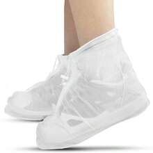 2 Pack Waterproof Shoe Covers, Non - Slip Reusable Galoshes Protectors Outdoor Activities, Camping Size Of 34 - 35 - 34-35 - View 8
