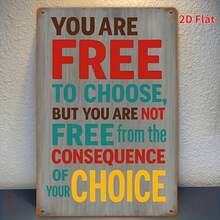2D Flat Surface - [2D Flat Surface] 1 Durable Metal Sign, Nautical Decoration, Inspirational Quote Sign For Room Decoration, Suitable For Home Decorators, Ideal For Home Or Garden Decoration, Rustic Iron Wall Art, Suitable For Hanging Iron Signs On Bar Walls - 1PC - View 2