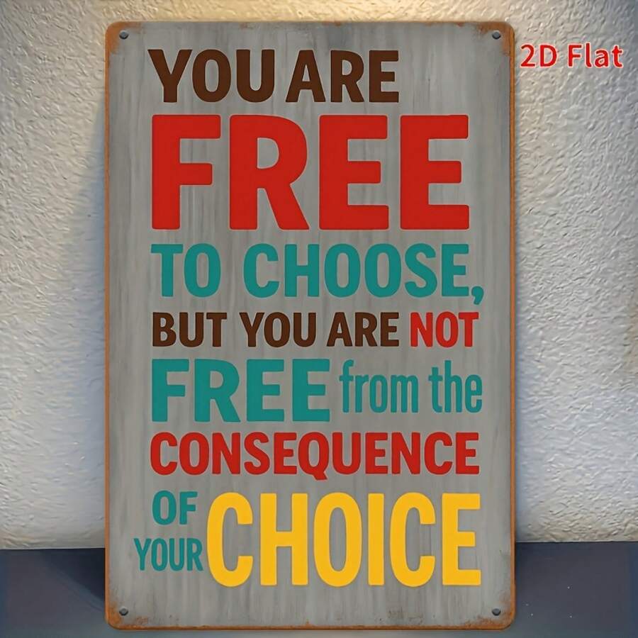 2D Flat Surface - [2D Flat Surface] 1 Durable Metal Sign, Nautical Decoration, Inspirational Quote Sign For Room Decoration, Suitable For Home Decorators, Ideal For Home Or Garden Decoration, Rustic Iron Wall Art, Suitable For Hanging Iron Signs On Bar Walls