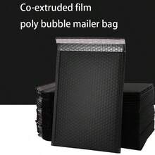 10/50/100入 防水氣泡袋 包裝快遞袋 黑色泡棉 自黏封口包裝袋 運送袋 加厚信封袋 - 18x20 - 查看 15