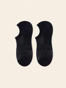 1/5/8 pares de calcetines de tobillo delgados para hombres de unicolor, antideslizantes, invisibles, transpirables y resistentes al olor para el verano - Multicolor - Ver 17