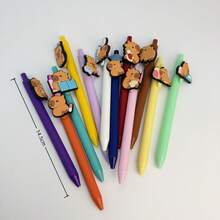Bộ 1/3/5 bút bi hình chuột lang dễ thương, ngòi 0.5mm, bút bi bấm hoạt hình kèm ruột bút, chất liệu nhựa, ngòi cỡ trung bình, thích hợp cho trường học, nhà, văn phòng, phần thưởng, quà tặng học sinh, quà tặng ngày lễ, mùa tựu trường. - A - Xem 6