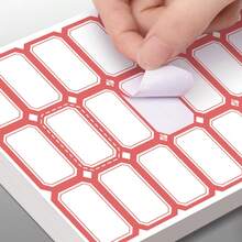 1200pcs Colorful Self-Adhesive Labels, Handwritten Classification Labels, Product Price Labels, Food Date Labels, Kitchen Supplies, Kitchen Accessories, Kitchen Tools - Multicolor - View 9