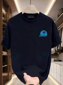 Men T-Shirts - Black - View 1