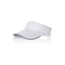 Visor Hats Women, Adjustable Sports Visor Running Tennis Softball White - 最初的 - 查看 1
