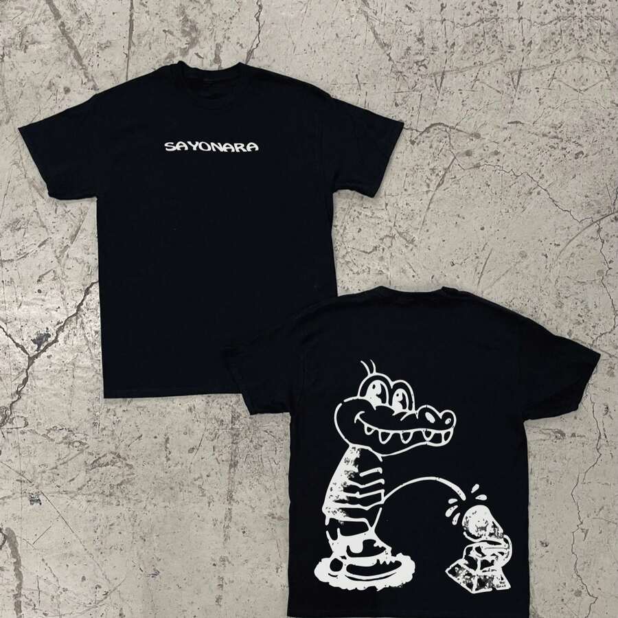 Camiseta de despedida - Negro - Ver 1
