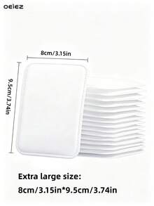 OEIEZ Kapas Ekstra Besar Premium, Versi Terbaru Bebas Serat Lembut dengan Tepi Jahitan, Desain Bulat, Struktur 3 Lapisan Unik, Bantalan Penghapus Riasan Super Penyerap, Cocok untuk Semua Jenis Kulit, Tisu Pembersih Wajah, Cotton Swab, Tisu Penghapus Riasan - View 10
