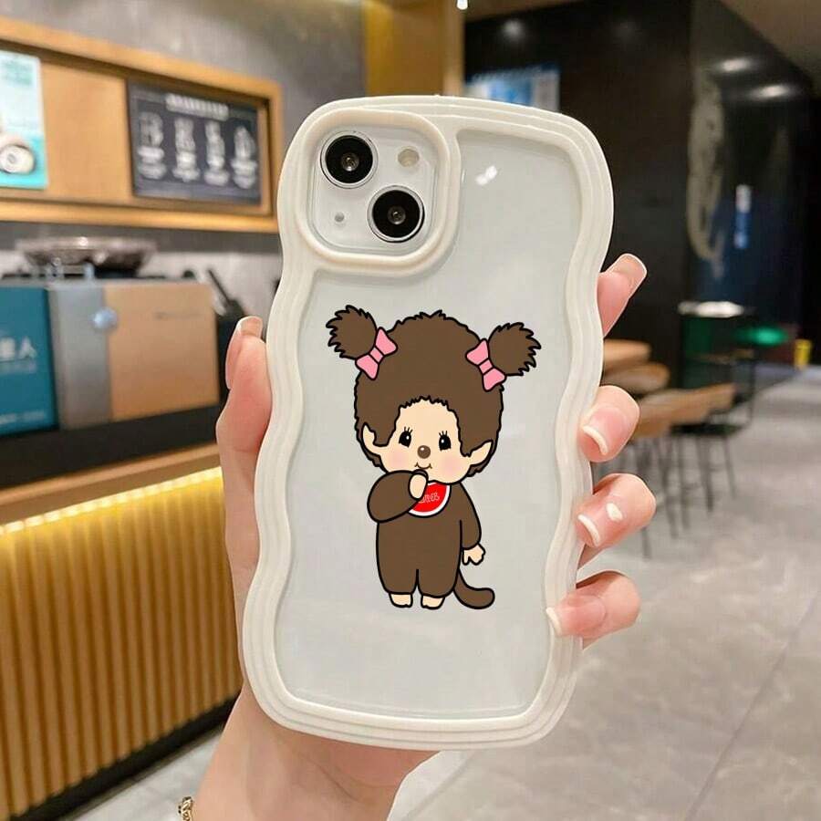 Pixel  クリアウェーブ スマホケース キュートプリント パステル調 レディース スマホカバー Pixel 8A/8/8 Pro/9/9 Pro/9A/10/10PRO/Pixel 8A/8/8 Pro/9/9 Pro/9A/10/10PRO/17pro Max/17pro/17/11/12/13/14/15/15Pro/15PluS/15Pro Max/16/16Pro/16PluS/16Pro Max/MIN/X/XR対応 TPU 耐衝撃 ホワイトデーギフト - 白色 - チェックする 1