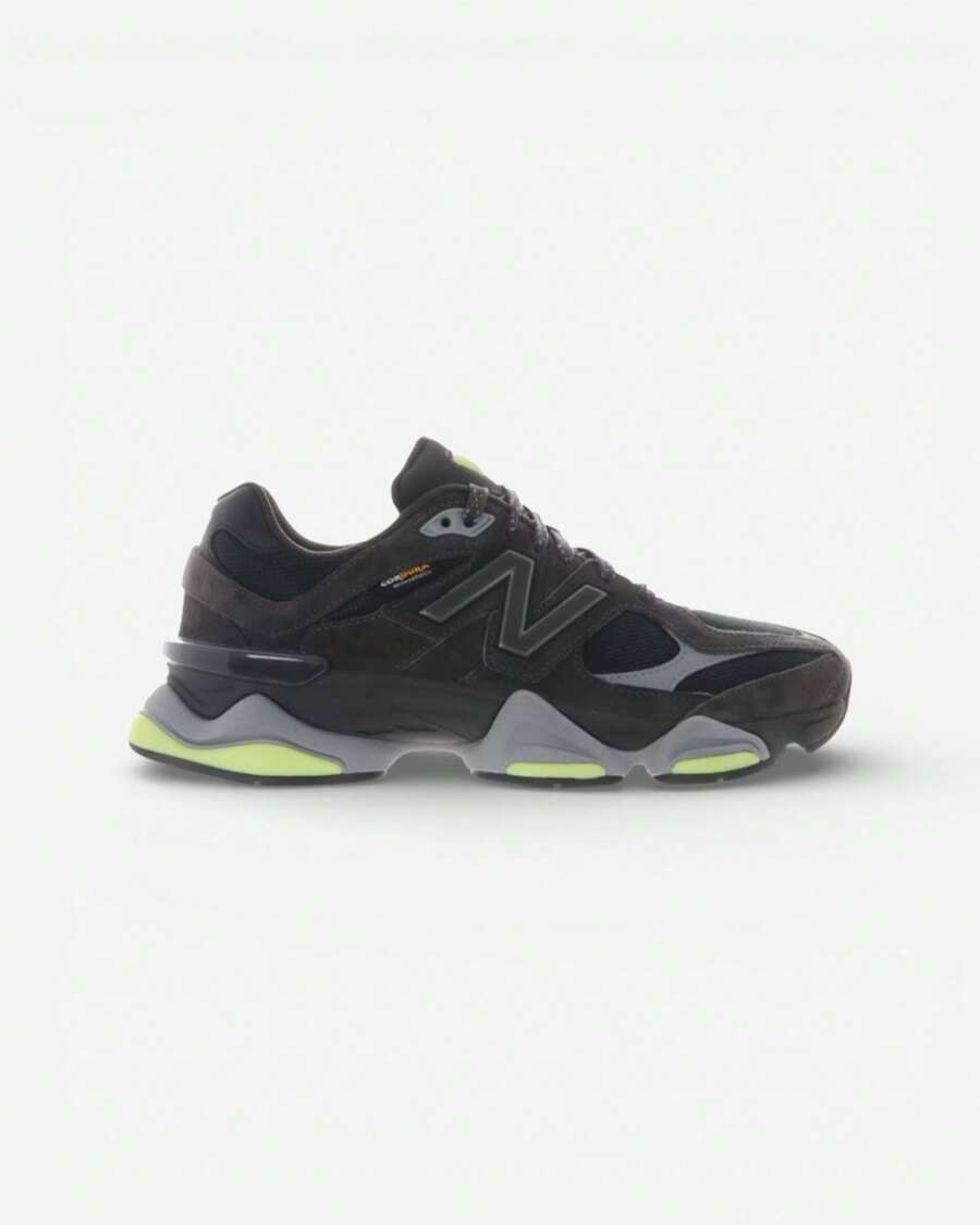 New Balance 9060 Black Cement Dry Lime - 黑色 - 查看 1