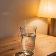 [$2.99 Shipping Included On All Items]10 PCS (Buy 8 Get 2 Free) 4-Inch Reusable Glass Straws, Short Straight Glass Drinking Straws In Clear/Mixed Colors For Cocktails & Juice - 10cm (4-inch) Multi-colored - View 4