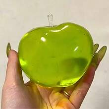柔软Q弹水果苹果捏捏乐玩具，可塑形慢回弹麦芽球，减压神器 - 生日礼物、节日礼物、完美礼物 - 彩色 - 查看 10